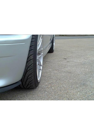 Bmw E46 M3 Ön Lip Mat Siyah Ön Tampon Lip