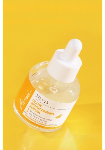 7 Days Glow Brightening Serum 20ml - & Ton Eşitleyici%5 Niasinamid Vegan Serum Diğer