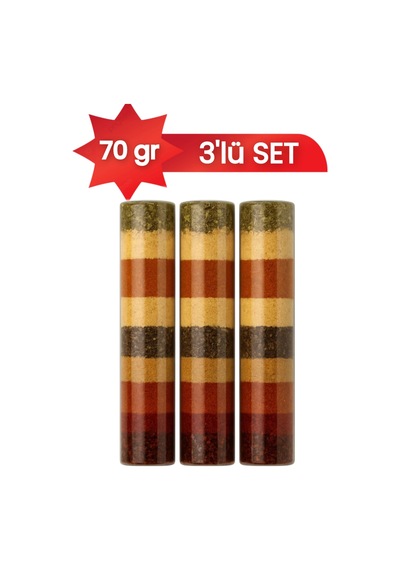 7 Türlü Fişek Baharat 70 G X 3 Adet Tarhana Ve Yemekler İçin Özel Lezzet