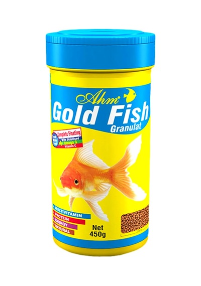 Ahm Gold Fish Granül Japon Balığı Yemi 100 Ml 450 Gr