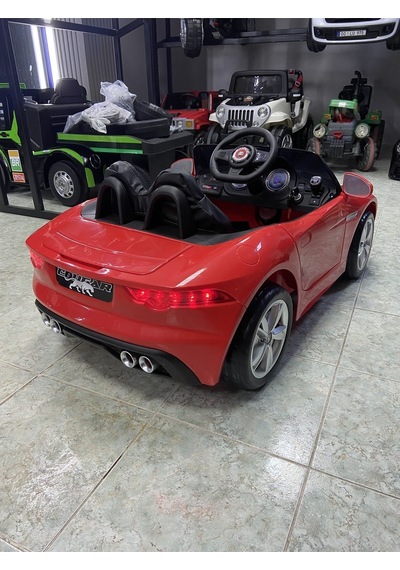 Akülü Araba Jaguar 12 Volt Kırmızı
