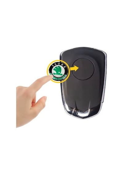 Skoda Octavia Kodiaq Fabia Superb Kamiq Karoq Kumanda Logo Yeti 14 Mm 4 Adet