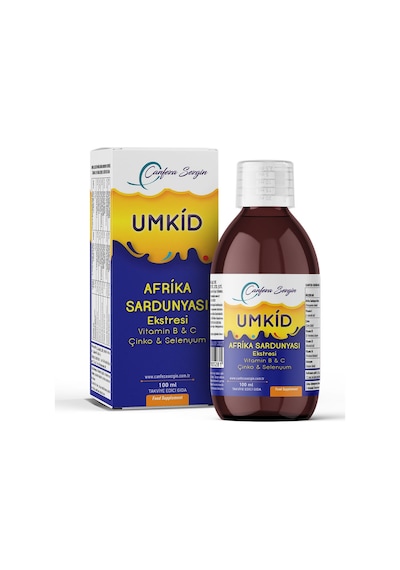 Canfeza Sezgin Umkid Afrika Sardunyası Eki Vitamin B & C Çinko & Selenyum 100 ML