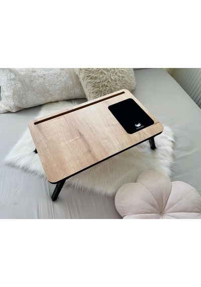 Axolotl Folding Telefon Ve Tablet Bölmeli Katlanır Ayaklı Laptop Sehpası Notebook Bilgisayar Çalışma Masası 1