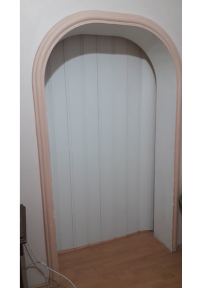 Penguen Akordiyon Kapı Beyaz Renk En 0-72 Cm Arası Boy 220 Cm