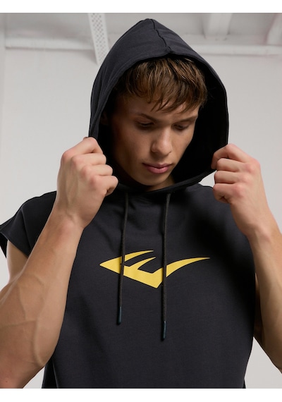 Everlast Ever Classics Oversize Füme Erkek Kolsuz Sweatshirt Füme