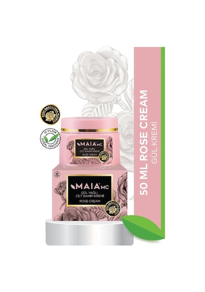 Maia Mc Gül Yağlı Cilt Bakım Kremi 2 x 50 ML
