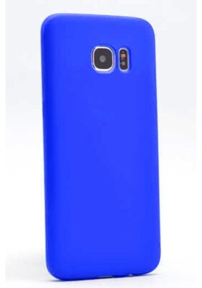Samsung Galaxy Uyumlu S7 Edge Kılıf Esnek Yapılı İnce Slim Silikon Kapak Ryc/premier Lacivert