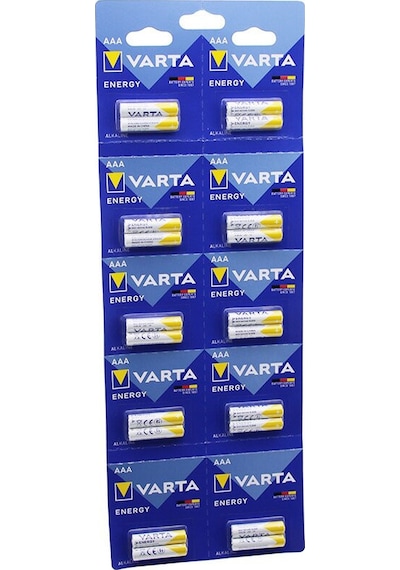 Varta İnce Pil Alkalin 20pcs 5570