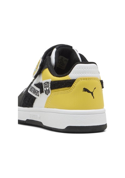 407760-01 Puma Rebound Slam Transformers Ac Ps Çocuk Spor Ayakkabı Siyah 407760-01 Siyah - Sarı