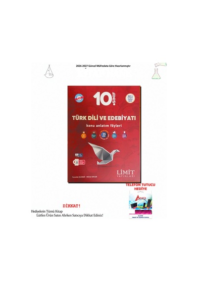 Limit 10. Sınıf Türk Dili Ve Edebiyatı Konu Anlatım Föyleri