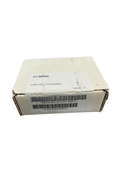 6se3190-0xx87-8bf0 Yeni Kutu Açık
