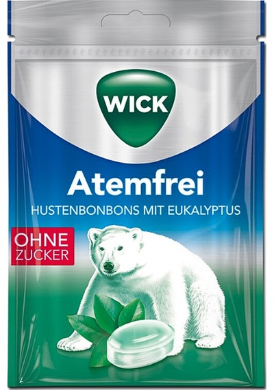 Wick Atemfrei Hustenbonbons Mit Eukalyptus 72 G