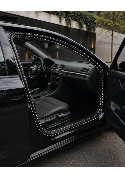 Mitsubishi Lancer Evolution 2007-2016 Sol Ön Ve Arka Kapı Fitili-a Kalite-numlas-nm3063