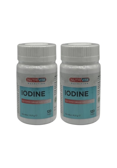 Nutrivita Nutrition Iodine 150 Μg İyot 2x120 Tablet