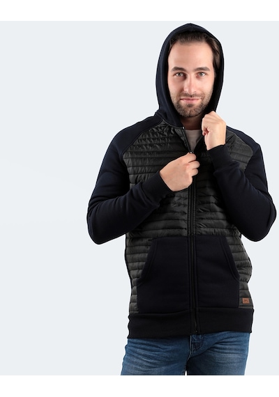Slazenger BASS IN Erkek Sweatshirt Lacivert