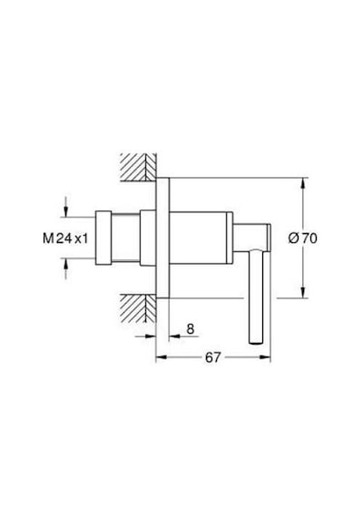 Grohe 29397GL0 Atrio Stop Valf Altın