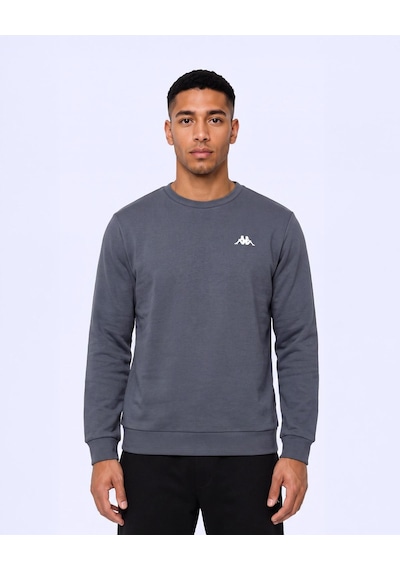 Kappa Tanner Erkek Antrasit Regular Sweatshirt