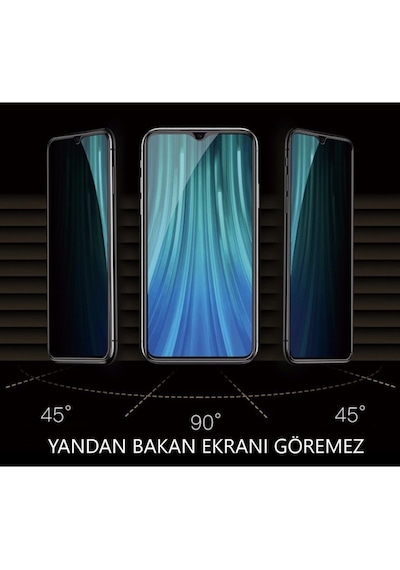 Xiaomi Redmi Note 11 / Note 11s Hayalet Ekran Koruyucu Privacy Gizli Tam Kaplayan Kırılmaz