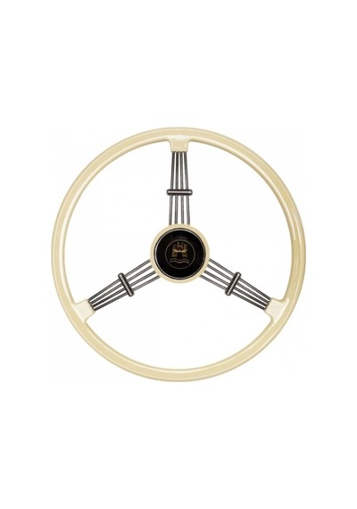 Flat 4 Ivory Banjo Direksiyon Klasik Vw - Porsche Retro Steering Wheel Direksiyon Simidi Beyaz