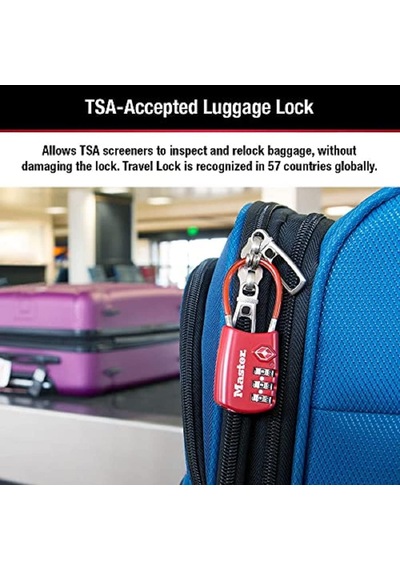 Master Lock Asma Kilit, Kendi Kombinasyonunuzu Ayarlayın Tsa Kabu