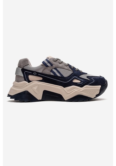 Fleur Lacivert Süet Kadın Sneaker Lacivert