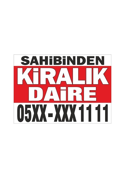 Sahibinden Kiralık Emlak Branda Afiş Pankart (436276744)