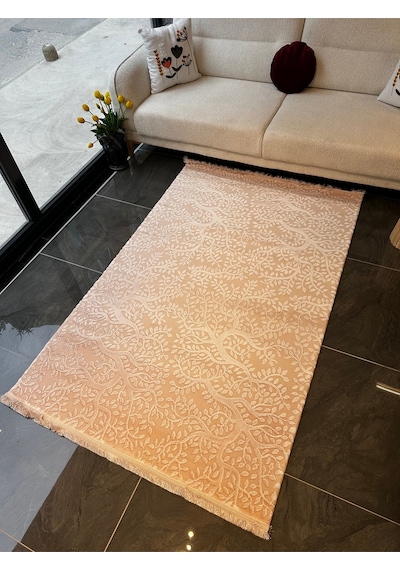 Nısan Halı Salon, Oturma, Yatak Odası Halısı Desen Kodu 15908-055 Toz Pembe