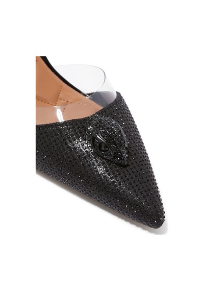 Kurt Geiger Belgravia Vinil Slingback Topuklu Ayakkabı - Zarif Ve Modern Tasarım Abiye Ayakkabı Siyah 38 Kurt Geiger Belgravia Vinil Slingback Topuklu Ayakkabı - Zarif Ve Modern Tasarım Abiye Ayakkabı Siyah 38