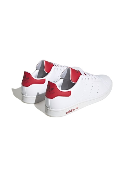 Id1979-e Adidas Stan Smıth Erkek Spor Ayakkabı Beyaz Beyaz - Bordo - Kırmızı