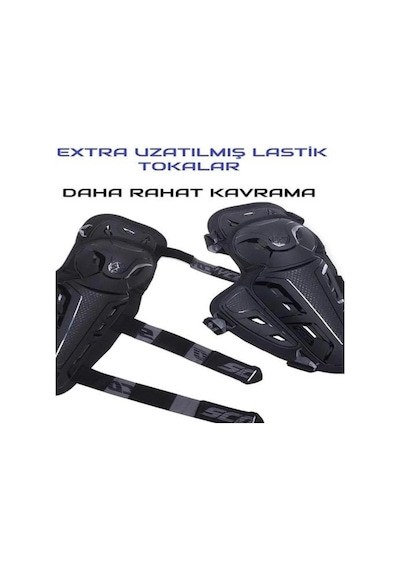 Scoyco K26 Mafsallı Motosiklet Dizlik Siyah