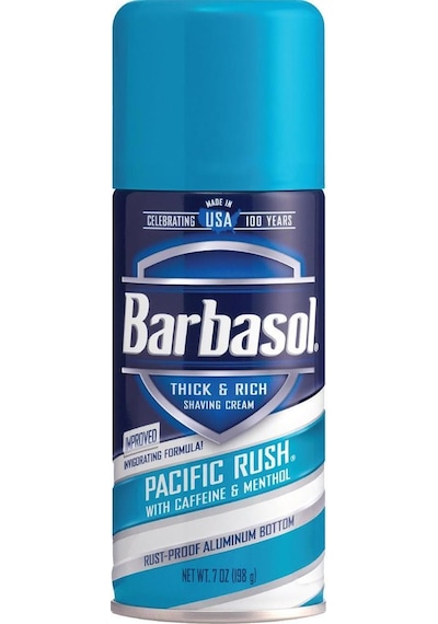 Barbasol Pasific Rush Kafein ve Mentollü Canlandırıcı Tıraş Köpüğü 198 G