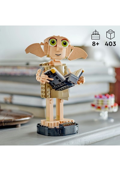 LEGO® Harry Potter™ Ev Cini Dobby™ 76421 8+ Yaratıcı Oyuncak Yapım Seti - 403 Parça