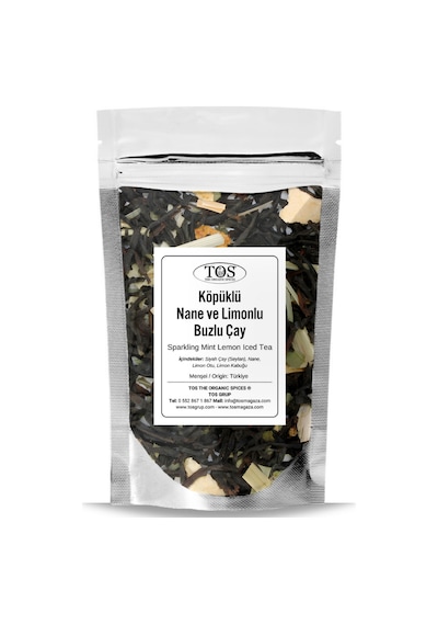 Tos The Organic Spices Köpüklü Nane Limonlu Buzlu Çay 40 G