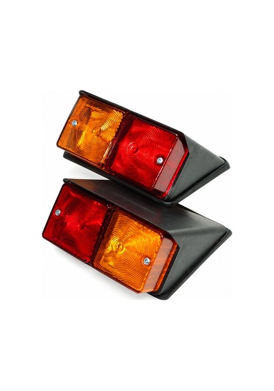 Ford 3600 6600 Ampulsüz Sağ Sol Arka Stop Lambası Takımı D3nn13n329b
