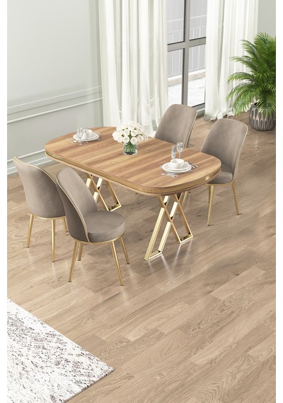Canisa Lai Serisi 90x168 Lak Panel Hazar Masa Ve 4 Cappucino Sandalye Gold Kaplama Ayak Hazar Masa Cappucino Sandalye Ayaklar Gold Canisa Lai Serisi 90x168 Lak Panel Hazar Masa Ve 4 Cappucino Sandalye Gold Kaplama Ayak Hazar Masa Cappucino Sandalye Ayaklar Gold
