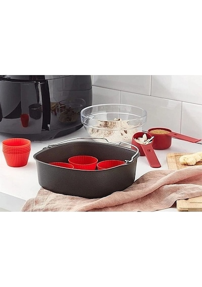 Philips Uyumlu Airfryer Bakingmaster Kit Xxl Izgara Seti Hd9952/00 Ne İf