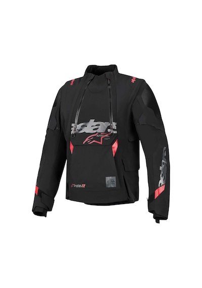 Alpinestars Halo Pro Ds Korumalı Motosiklet Montu Siyah Kırmızı