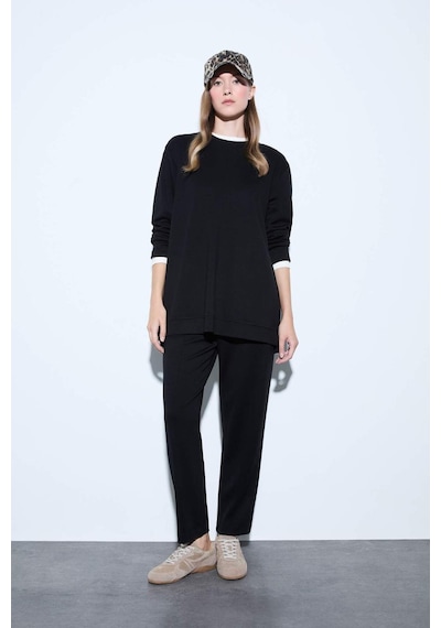Defacto Regular Fit Bisiklet Yaka Uzun Kollu Tunik F5117ax25aubk81