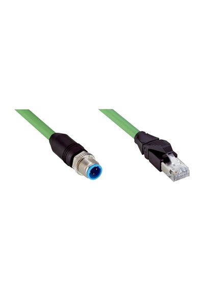 Sick Ym2d24-020pn1mrja4 2106182 ,m12/4pin/düz Rj45-4p4c Kablo-2mt Pur Blendajlı Ethernet Kablo