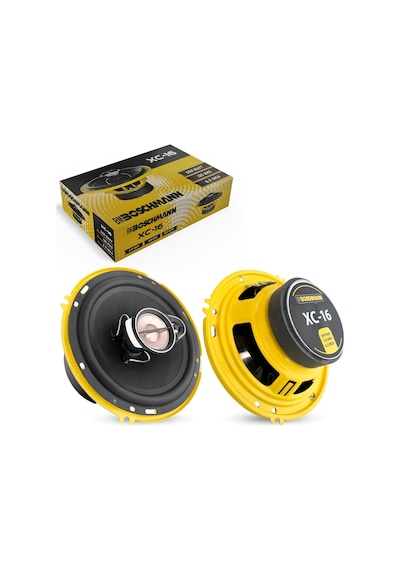 Oto Hoparlör 600w 16cm 2adet Boschmann Xc-16