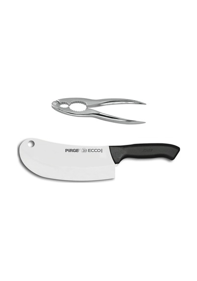 Bursa Pirge Ecco Sebze Meyve Soğan Bıçak Satırı Zırh 19 CM 38060 Fabrika Ayarı Siyah