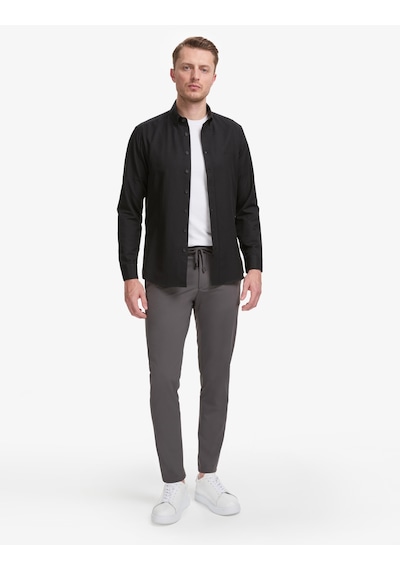 Pierre Cardin Erkek Siyah Gömlek Desenli 50325365-vr046