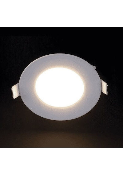 Noas 3w Sıva Altı Slim Led Panel Yuvarlak Yl10-0300, Yl10-0301 Günışığı