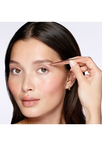 Tweezerman Rose Gold Slant Tweezer Cımbız Altın - Pembe