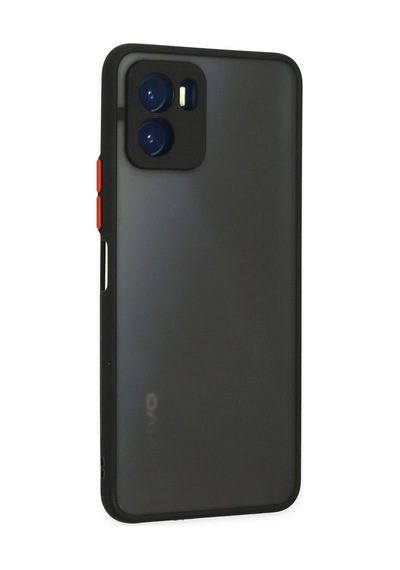 Newface - 626 - Vivo Y15s Kılıf Montreal Silikon Kapak - Kmrsfres - - Siyah