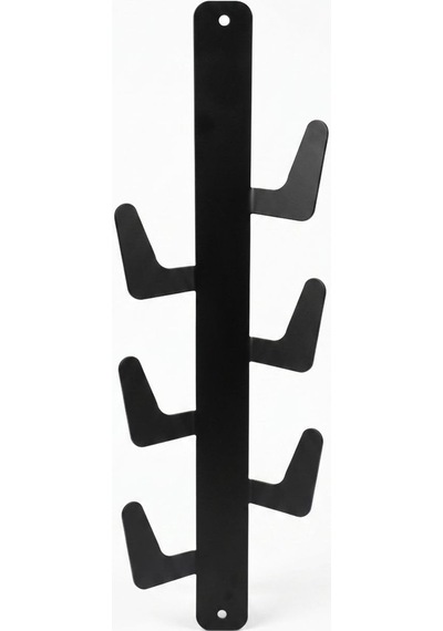 Orret Home Yapışkanlı Dikey Askılık 6 Kancalı Kaktüs Tasarım Duva Metal