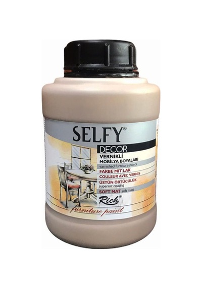 Rich Selfy Decor Vernikli Boya 1250Cc - Latte 12856