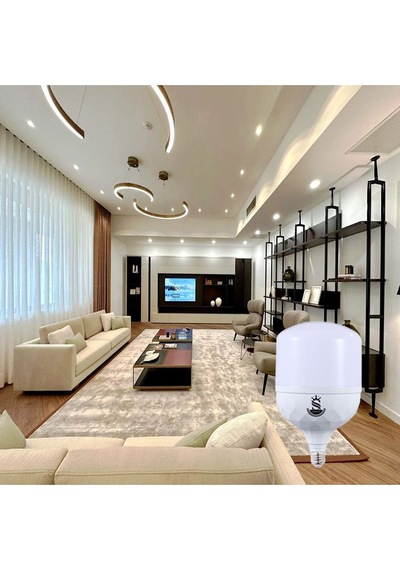 Şanled 50w Tasarruflu E27 Beyaz Işik Torch Led Ampul 10'lu