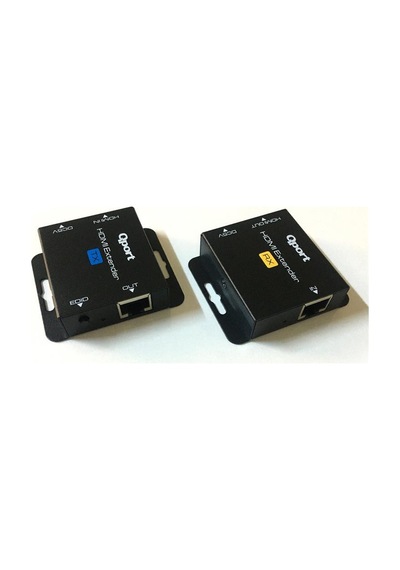 Qport Q-hex2 Hdmı Extender Cat6 60m 2 Li Paket Adaptör Dahil Diğer